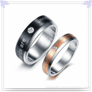 Stainless Steel Jewelry Couple Jewellery Fashion Ring (HR3631)